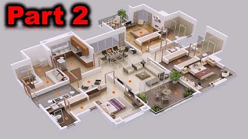 AutoCAD Complete 2D and 3D House Plan Part 2 | Autocad 2017 | 3Dlearners Academy
