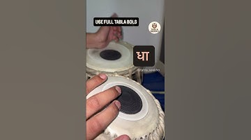 Tabla Bols for Absolute Beginners #shorts