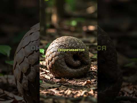 Панголины: уникальные животные, находящиеся под угрозой #панголин #редкость #краснаякнига #животные