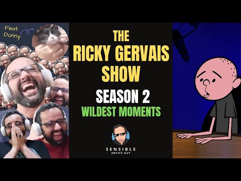 The Ricky Gervais Show Season 2 Wildest Moments (Reaction Compilation