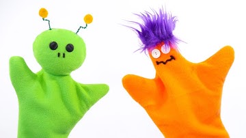 How to Make a GLOVE PUPPET!!!