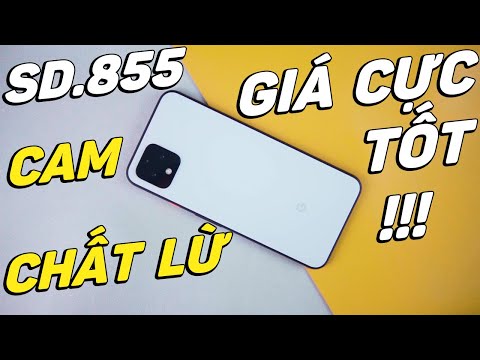 Đánh giá Pixel 4: Snap.855, Chống nước, CAMERA CHẤT LỪ, GIÁ CỰC TỐT!!!