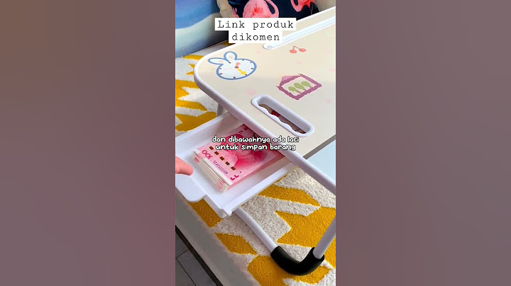 Meja Belajar Paket Lengkap Multifungsi