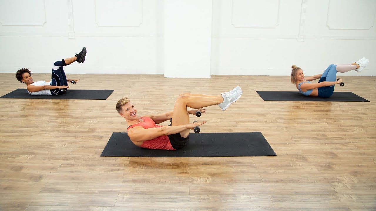 ⁣10-Minute Ab-Focused Workout With Jake DuPree