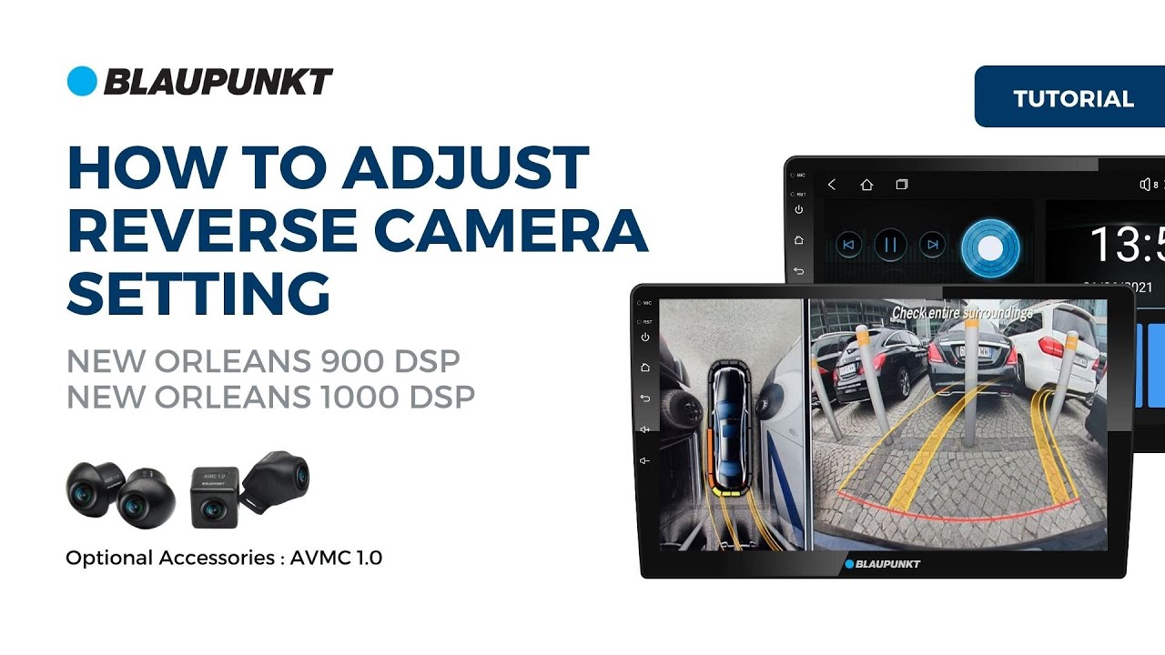 How to Adjust Reverse Camera Setting on Blaupunkt New Orleans 900 /