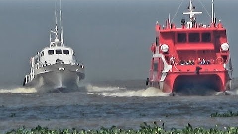 Tàu cao tốc Rạch Giá Phú Quốc superdong đua với express về bến