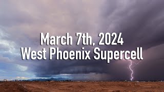 March 7th, 2024 // Rare Phoenix Supercell!