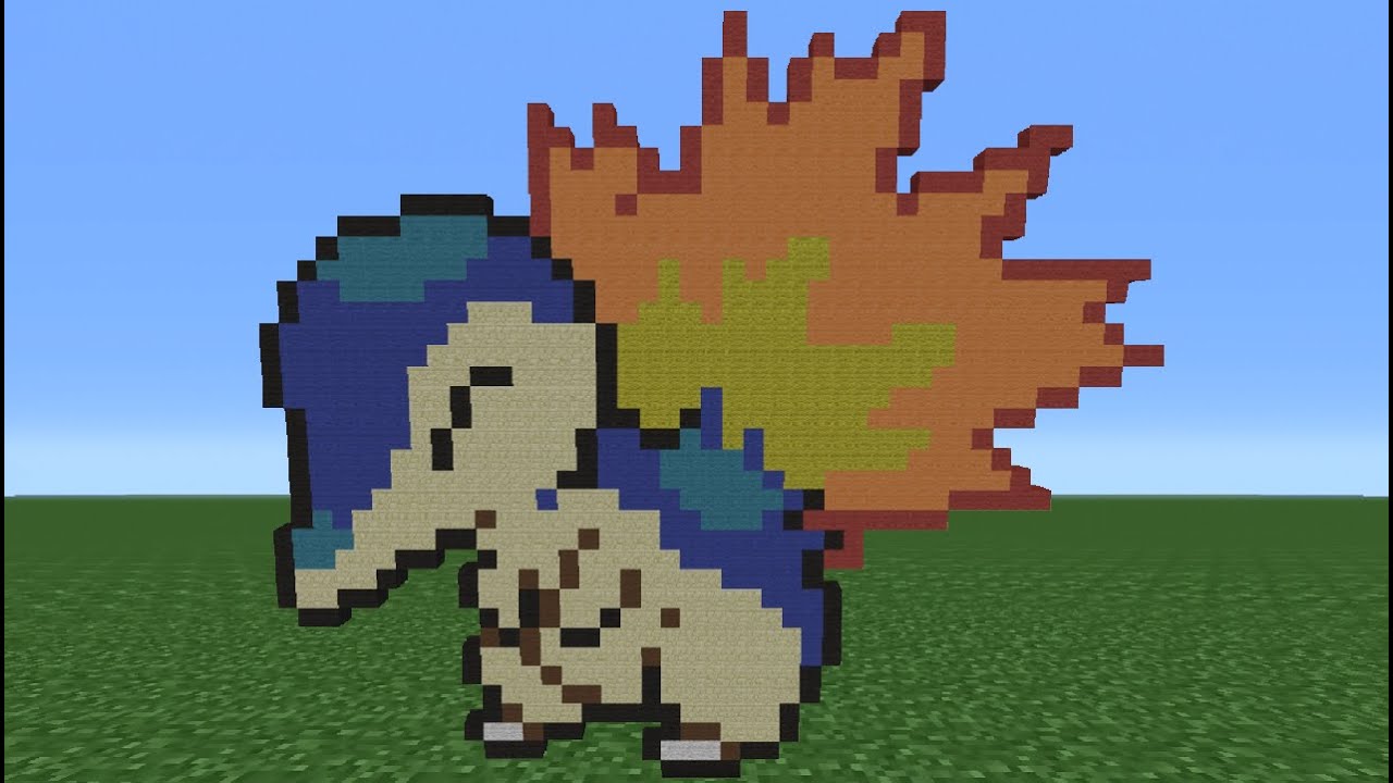 Minecraft Tutorial How To Make A Totodile Youtube