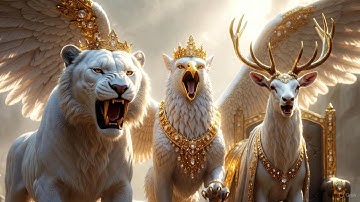 Het Gouden Koninkrijk Avalon – Een surrealistische AI-reis