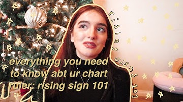 💥 all about your rising sign aka what’s your planetary chart ruler? 💥