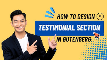 28. Design the Testimonial section in Gutenberg Editor | Copy Paste Premade Layout | Gutenlayouts