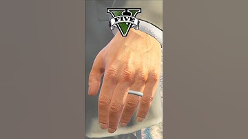 PLAYER HAND EVOLUTION IN EVERY GTA GAMES #gta #gta5 #gtasanandreas #gtav #gta6 #gaming #shorts