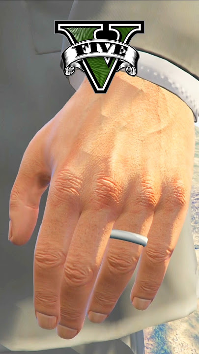 PLAYER HAND EVOLUTION IN EVERY GTA GAMES #gta #gta5 #gtasanandreas #gtav #gta6 #gaming #shorts