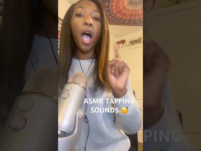 #asmr TAPPING SOUNDS😴 #relax