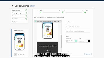 Create Virtual Badges & Certificates for your Online Events & Courses