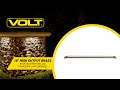 The Original VOLT® 18&quot; High Output Brass Rotatable/Pivoting LED Hardscape Light (Bronze)