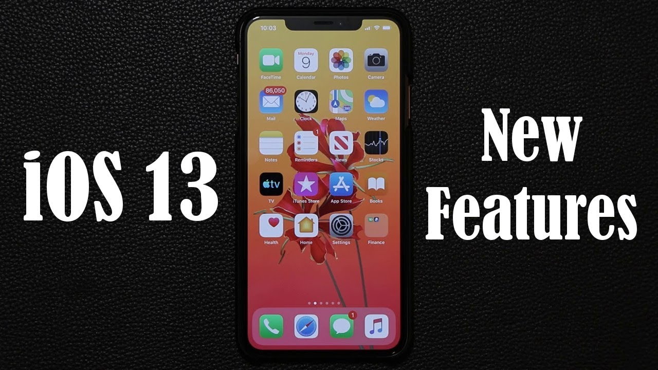 iOS 13 running on iPhone Xs Max - New Features (same on ...