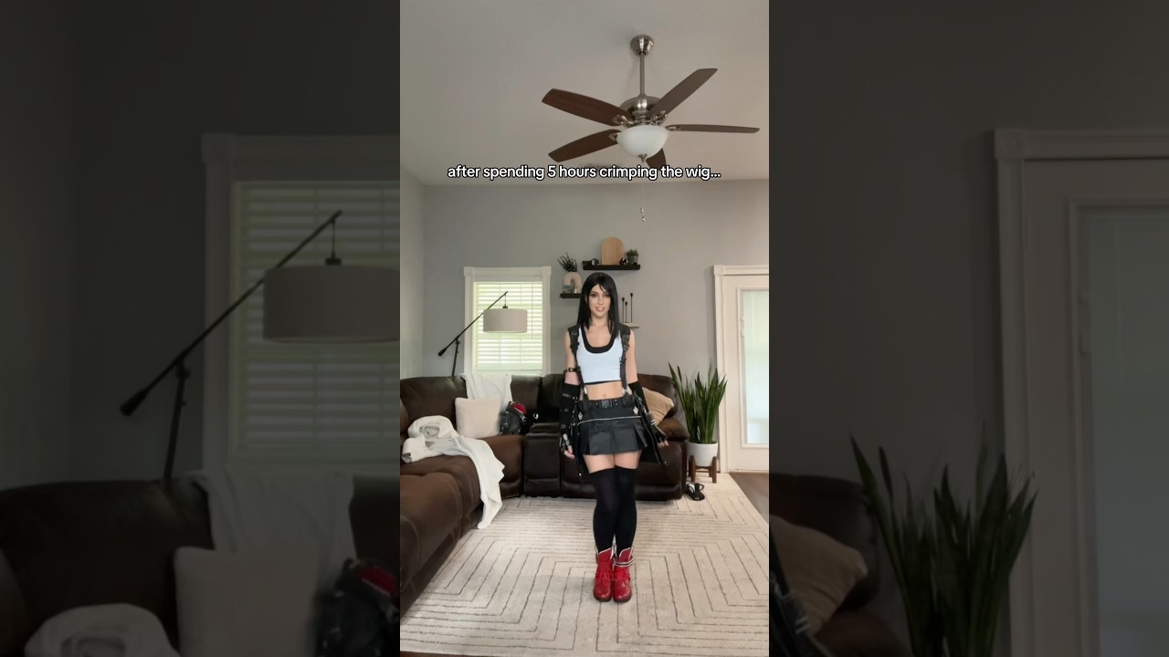 Tifa Lockhart dance fail #finafinally ntasy7rebirth #finalfantasy #tifalockhartcosplay