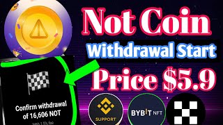 Not Coin Withdrawal kaise kare | not coin withdrawal | not coin withdrawal to bybit exchange by Touch SHAJID KHAN 5M 963 views 2 days ago 5 minutes, 42 seconds