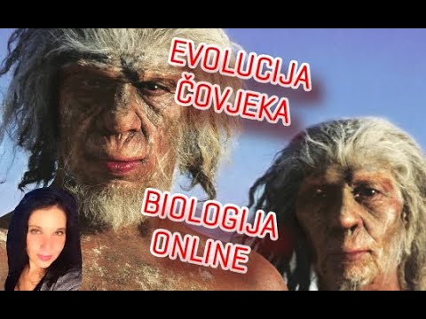 Biologija online - EVOLUCIJA ČOVJEKA 4.r. SŠ