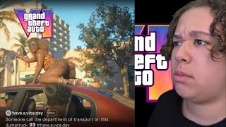 My Reaction To The *NEW* Grand Theft Auto VI Trailer (GTA VI)