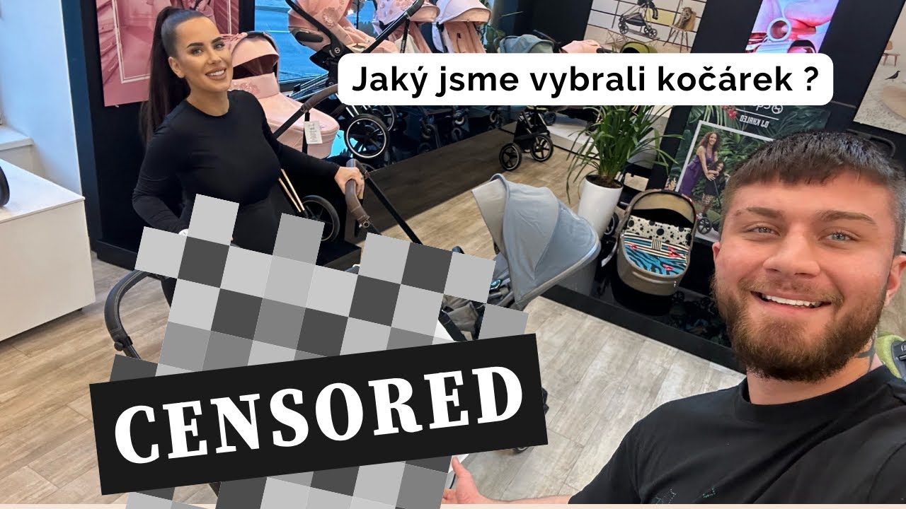 JAKÝ KOČÁREK JSME S MARKEM VYBRALI PRO NAŠE MIMIMKO ? 👶🏻 | Vybírání výbavičky🍼