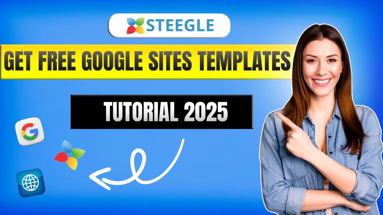 Get Free Google Sites Templates Steegle Templates YouTube