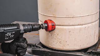 Workshop Projects! Turning an Old Pressure Tank into a Metal Melting Furnace \& More!