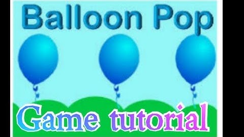 Shoot the balloon game 🎈🎈 tutorial in scratch