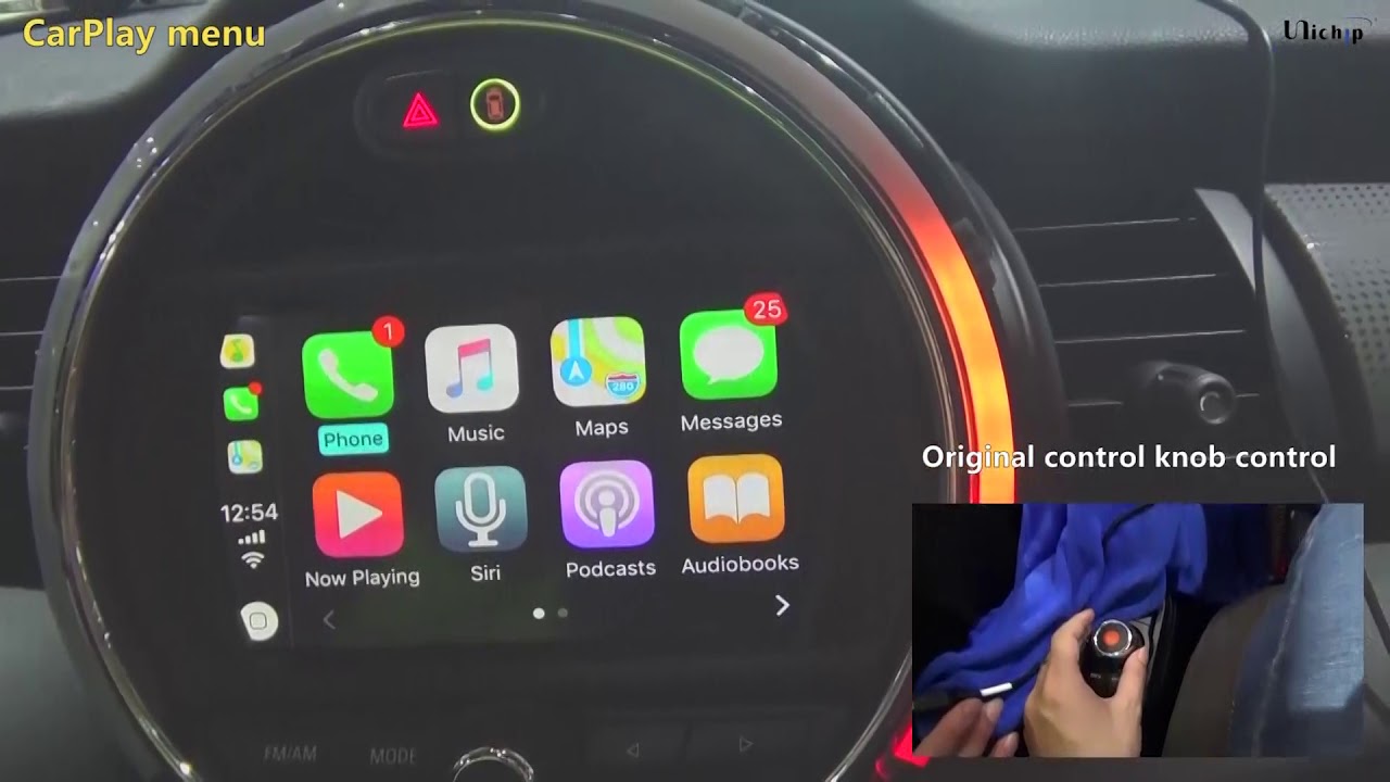 How to install Mini Cooper Apple Carplay Wireless with NBT Head Unit 20142018 F55 F56 YouTube