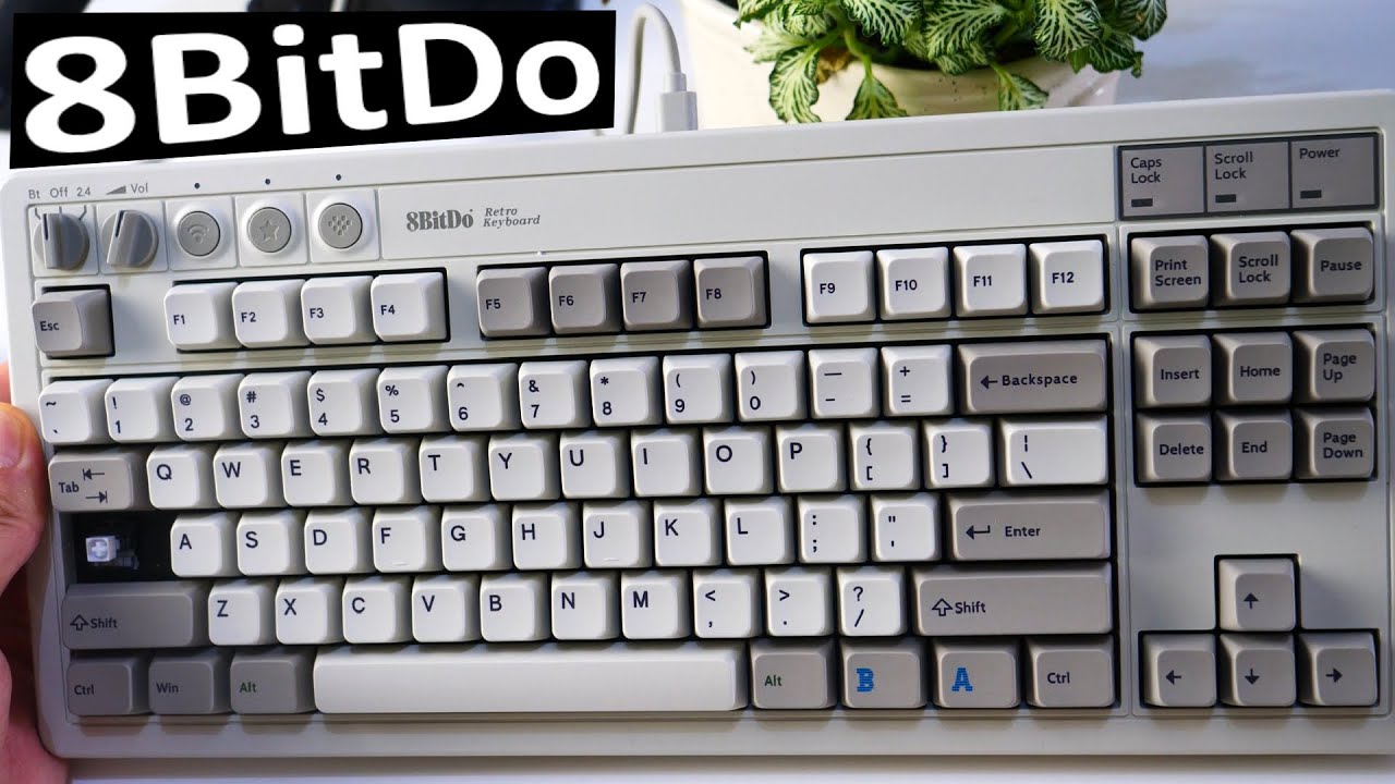 8Bitdo Mechanical Keyboard (M Edition) Review - YouTube