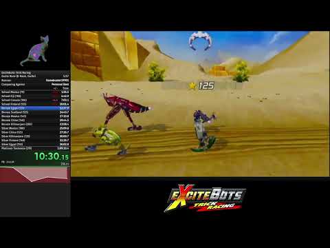 Excitebots: Any% Speedrun in 1:08:38 [Obsolete World Record]