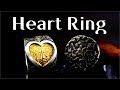 Making Heart Couple Ring / Silver, Gold, Textured Hammering