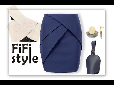 FiFi Style : Thiết kế chân váy xếp ly phong cách Origami-TRcutting-rập 2D