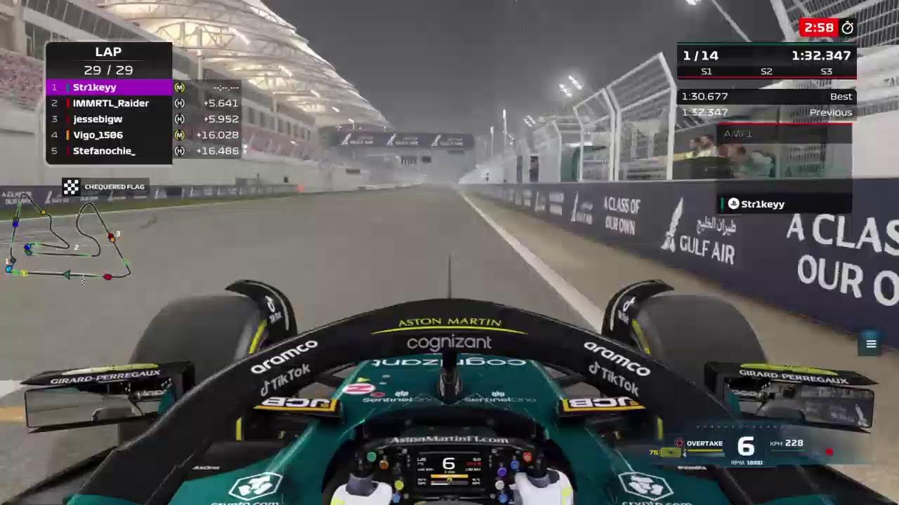 F1 2022 League race