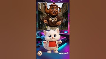 Thumbnail of Cute Cat Singing and Dancing — Brainrot Gang Tung Tung Sahur! 🐱🎤🤪