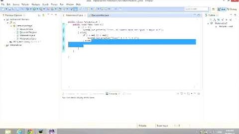 Tutorial fibonacci eclipse java 2014