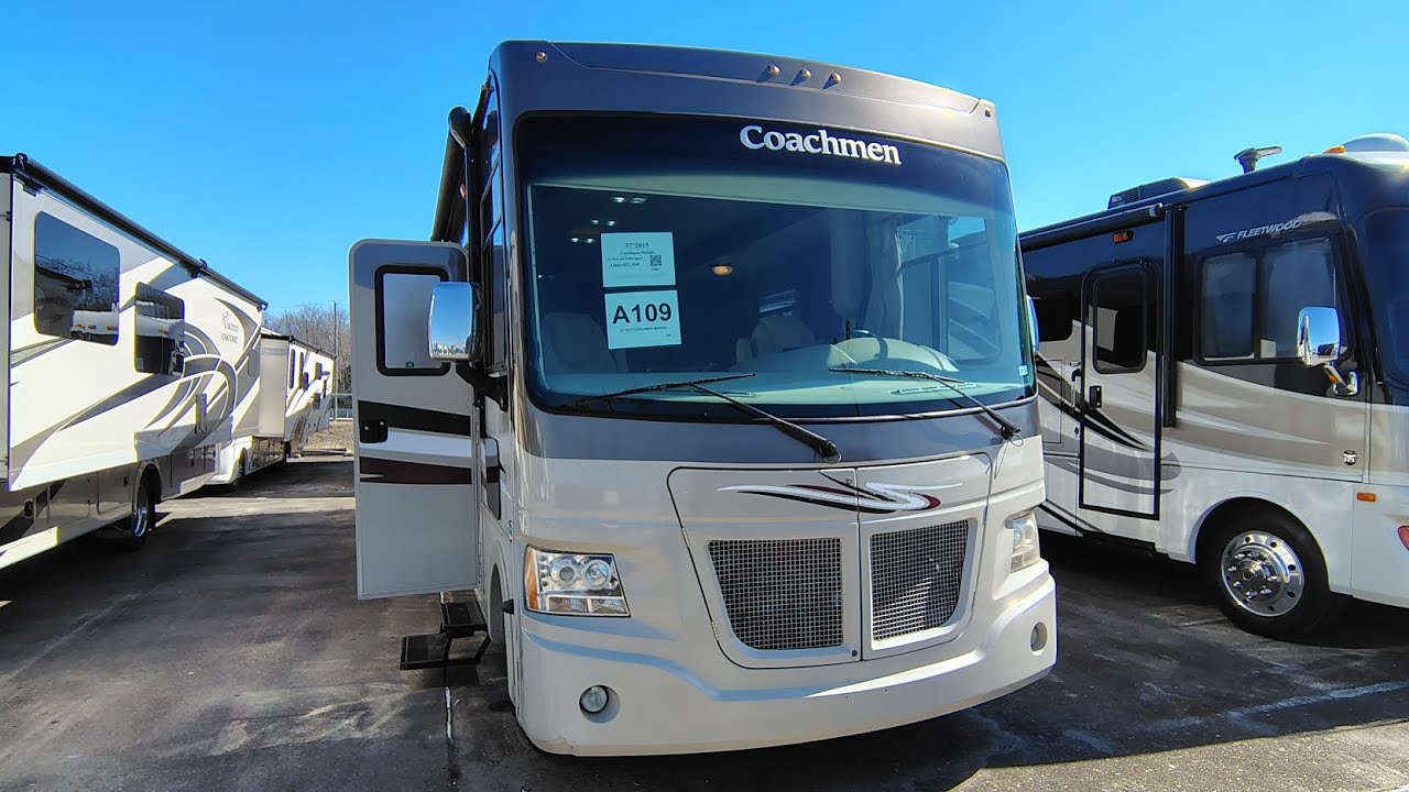 A109 - 37' 2015 Forest River Coachmen Mirada 35BH w/3 Slides - Bunk House