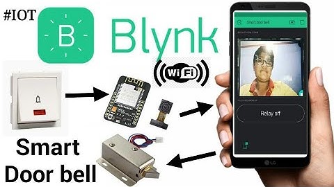 ESP32 CAM - Smart door bell | ESP32 cam with Blynk | ESP32 programming with Arduino