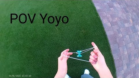 First Video: POV Yoyo tricks in my Backyard