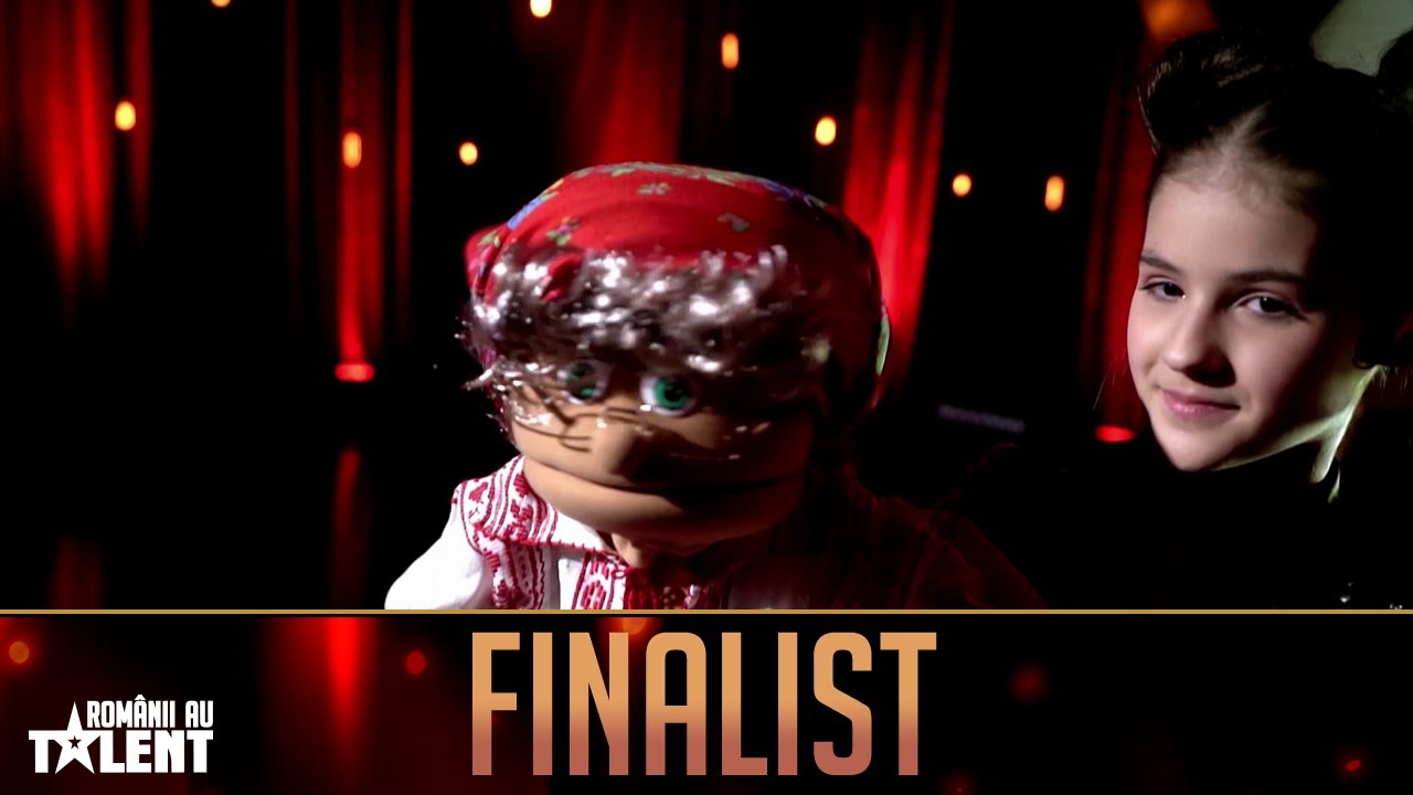 ⁣Ana Maria Mărgean, micuța ventriloc, și parcursul ei la Românii au talent 2021
