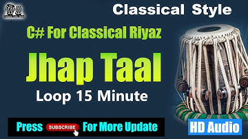 Jhap Taal Tabla Loops For Classical Riyaz And Classical Style Taalmala Tabla Studio