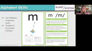 Slant System™ First Steps: Teaching a new letter name and sound