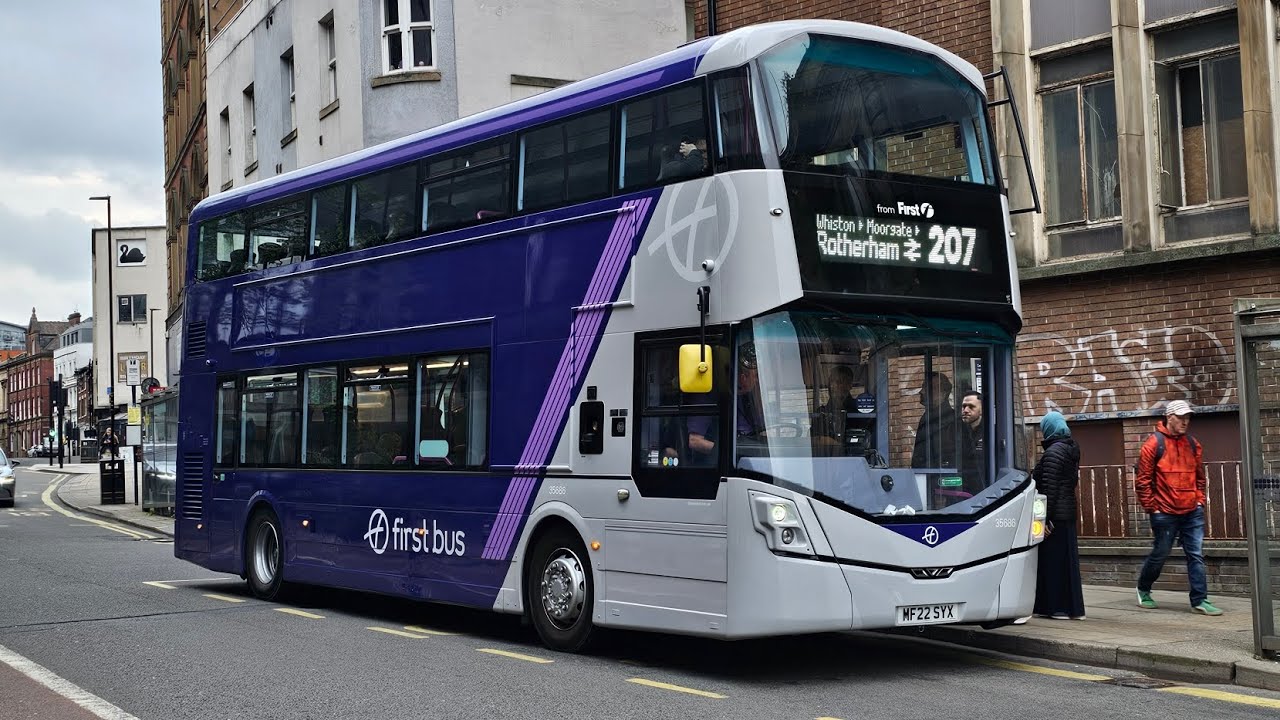 New First Bus Sheffield 35686 X First Worcestershire On 207 From ...