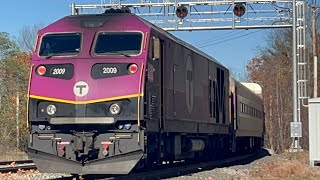 MBTA arrives and departs from the Wachusett MBTA station