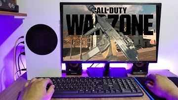 Gameplay Mouse and Keyboard Call of Duty Warzone - Xbox Series S POV Gameplay
