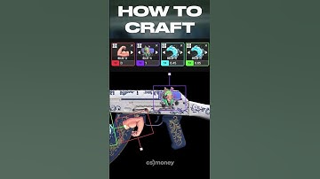 BEST AK-47 INHERITANCE CRAFT 👀  #cs2 #cs2stickers #cs2craft