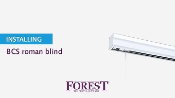 Instructions for motorised blind system (BCS) with built-in receiver and without built-in receiver