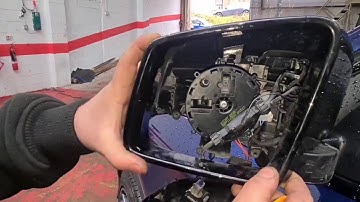 How to install Mercedes GLE dynamic side mirror lights (indicators)
