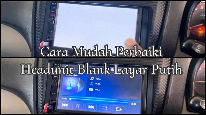 Easy Ways to Fix a Blank White Screen Head Unit